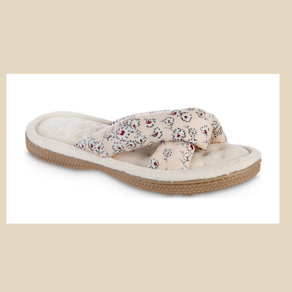 ISOTONER COMFORT SLIDE SANDALS